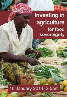 Event banner - woman selling vegetables in the market